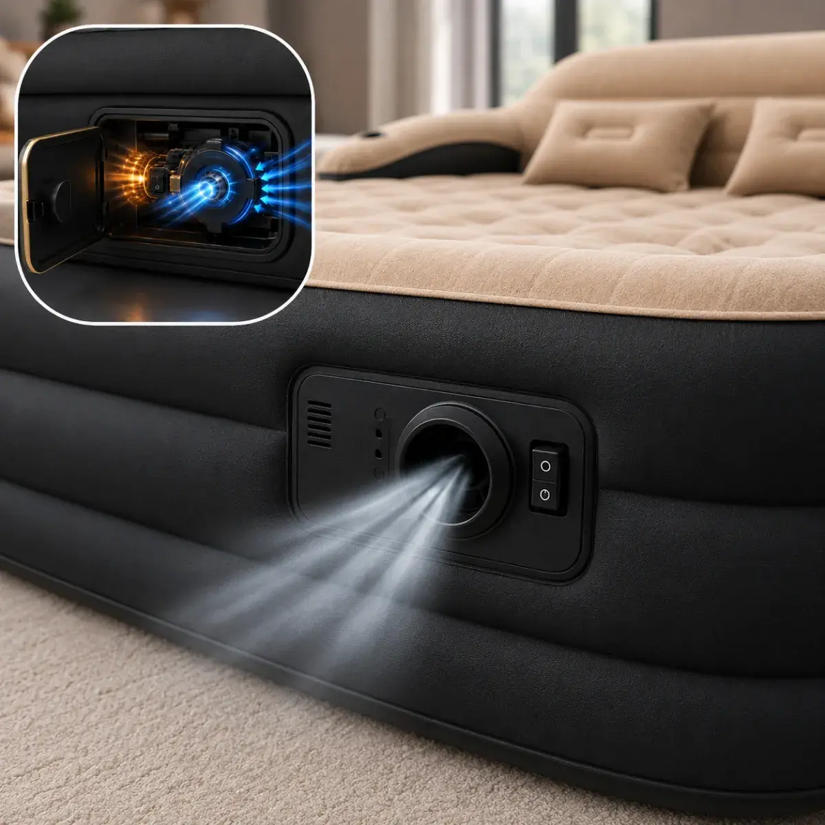 DreamPump built-in electric pump